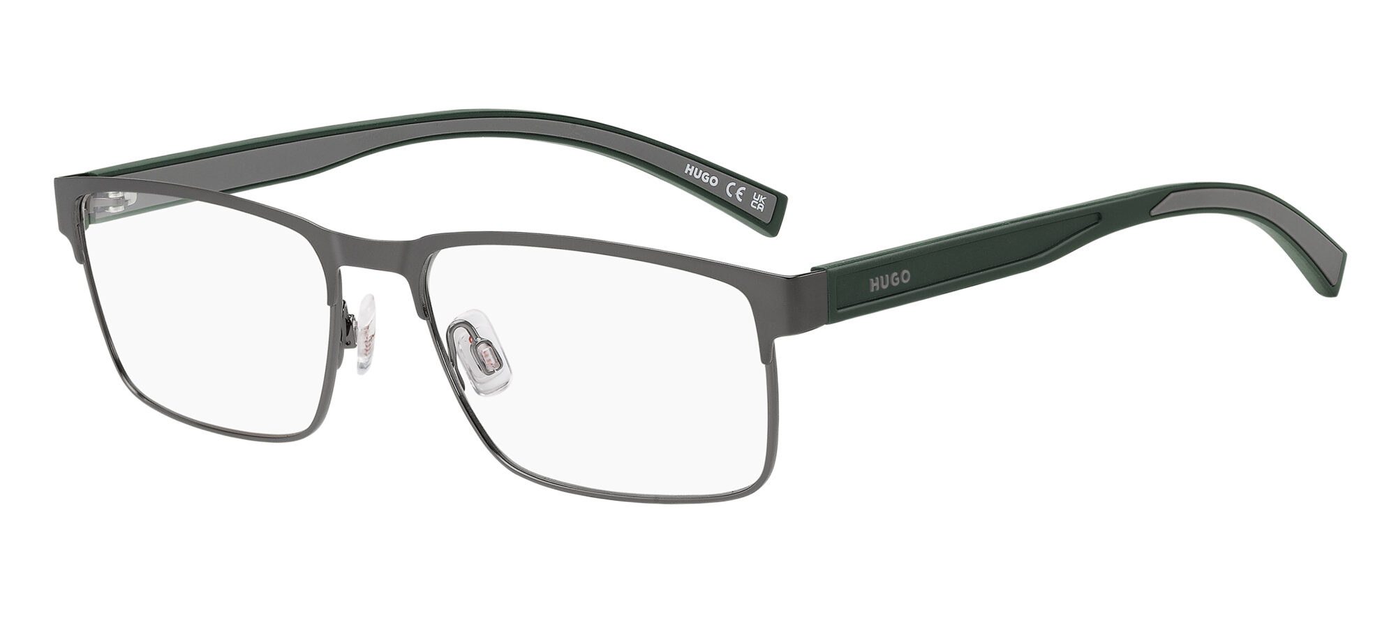 HUGO - HG 1373 MATTE RUTHENIUM BLACK 1 Occhiale HUGO da Vista Uomo 1