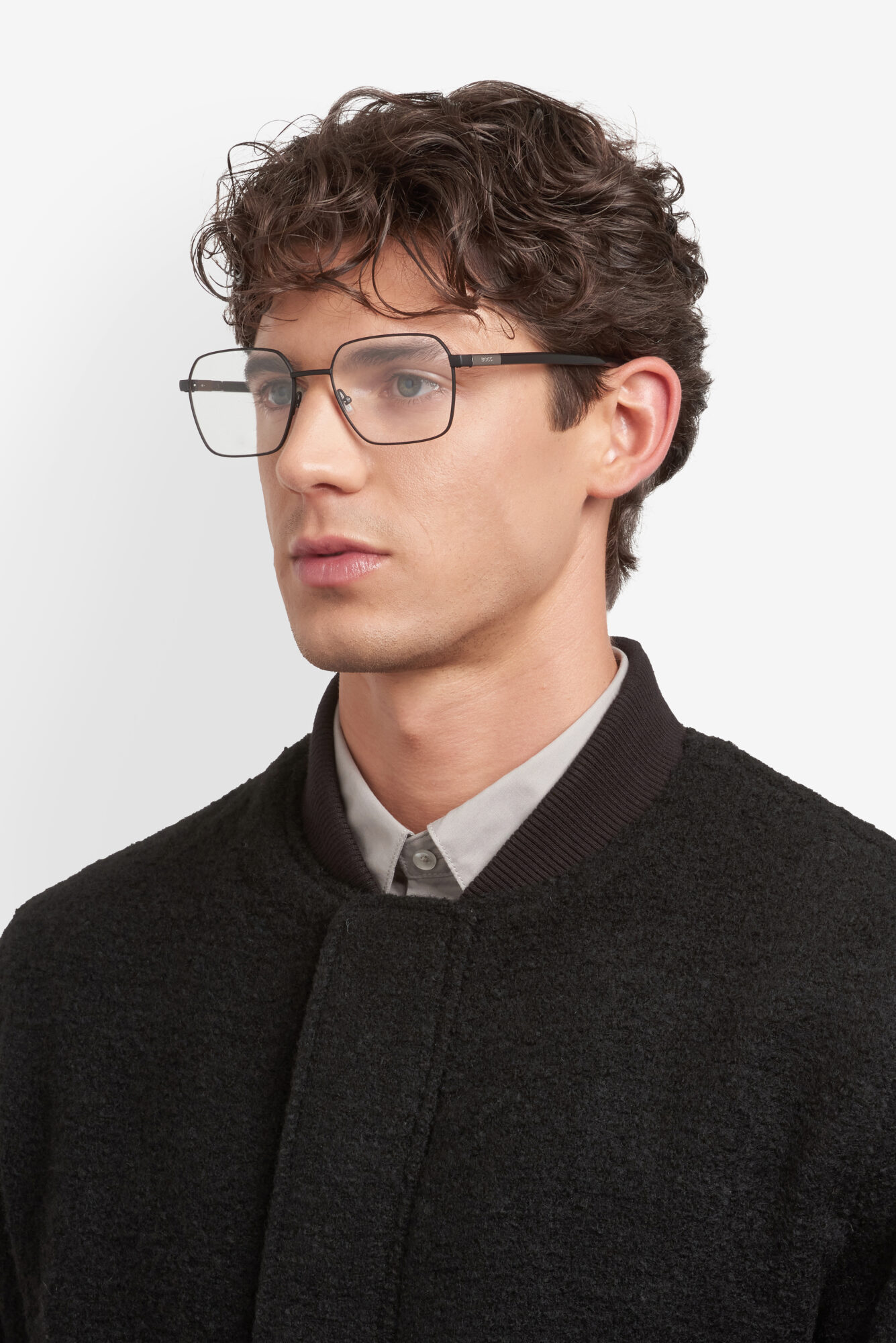 HUGO BOSS - BOSS 1835 MATTE BLACK 1 Occhiale HUGO BOSS da Vista Uomo 1