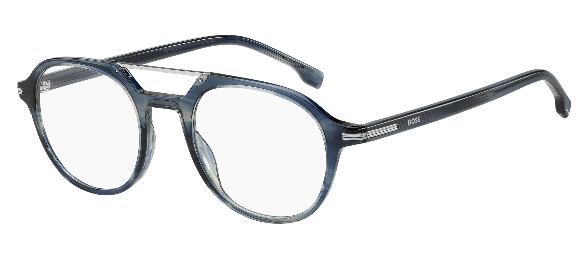 HUGO BOSS - BOSS 1849 GREY HORN 1 Occhiale HUGO BOSS da Vista Uomo 1