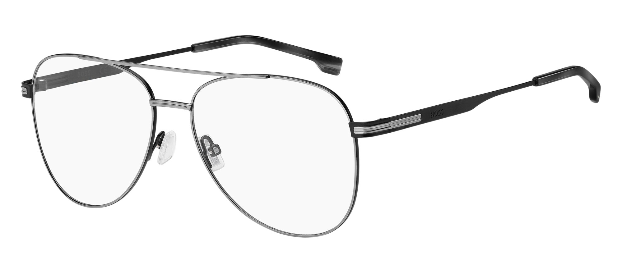 HUGO BOSS - BOSS 1852 MATTE BLACK RUTHENIUM 1 Occhiale HUGO BOSS da Vista Uomo 1