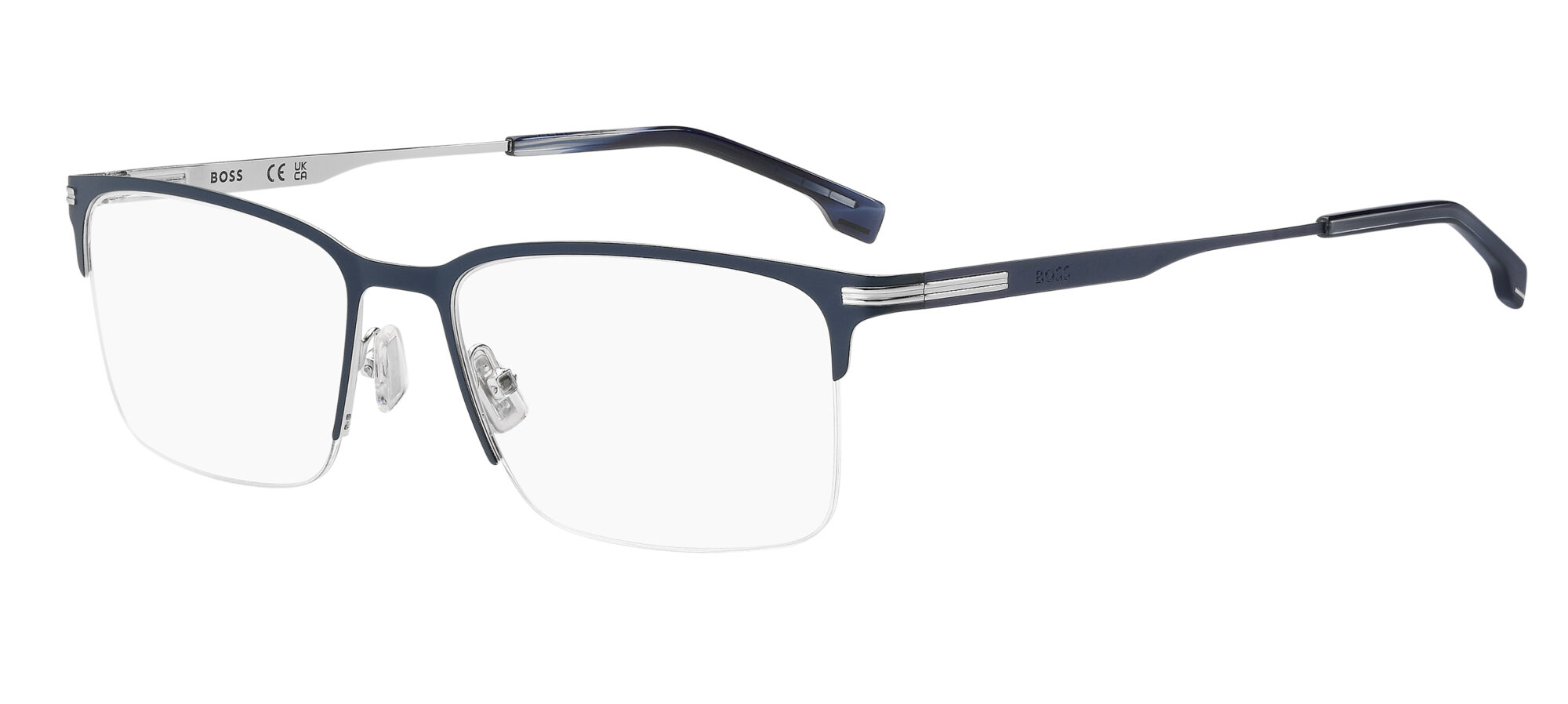 HUGO BOSS - BOSS 1850 MATTE BLUE 1 Occhiale HUGO BOSS da Vista Uomo 1