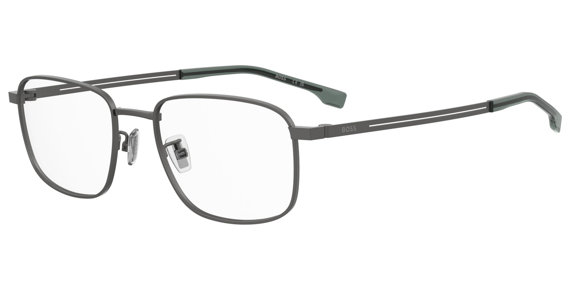 HUGO BOSS - BOSS 1821/G MATTE RUTHENIUM BLACK 1 Occhiale HUGO BOSS da Vista Uomo 1