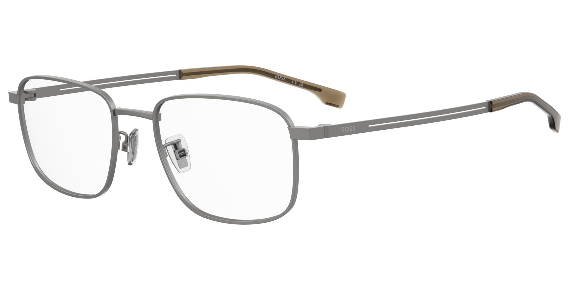 HUGO BOSS - BOSS 1821/G MATTE RUTHENIUM 1 Occhiale HUGO BOSS da Vista Uomo 1