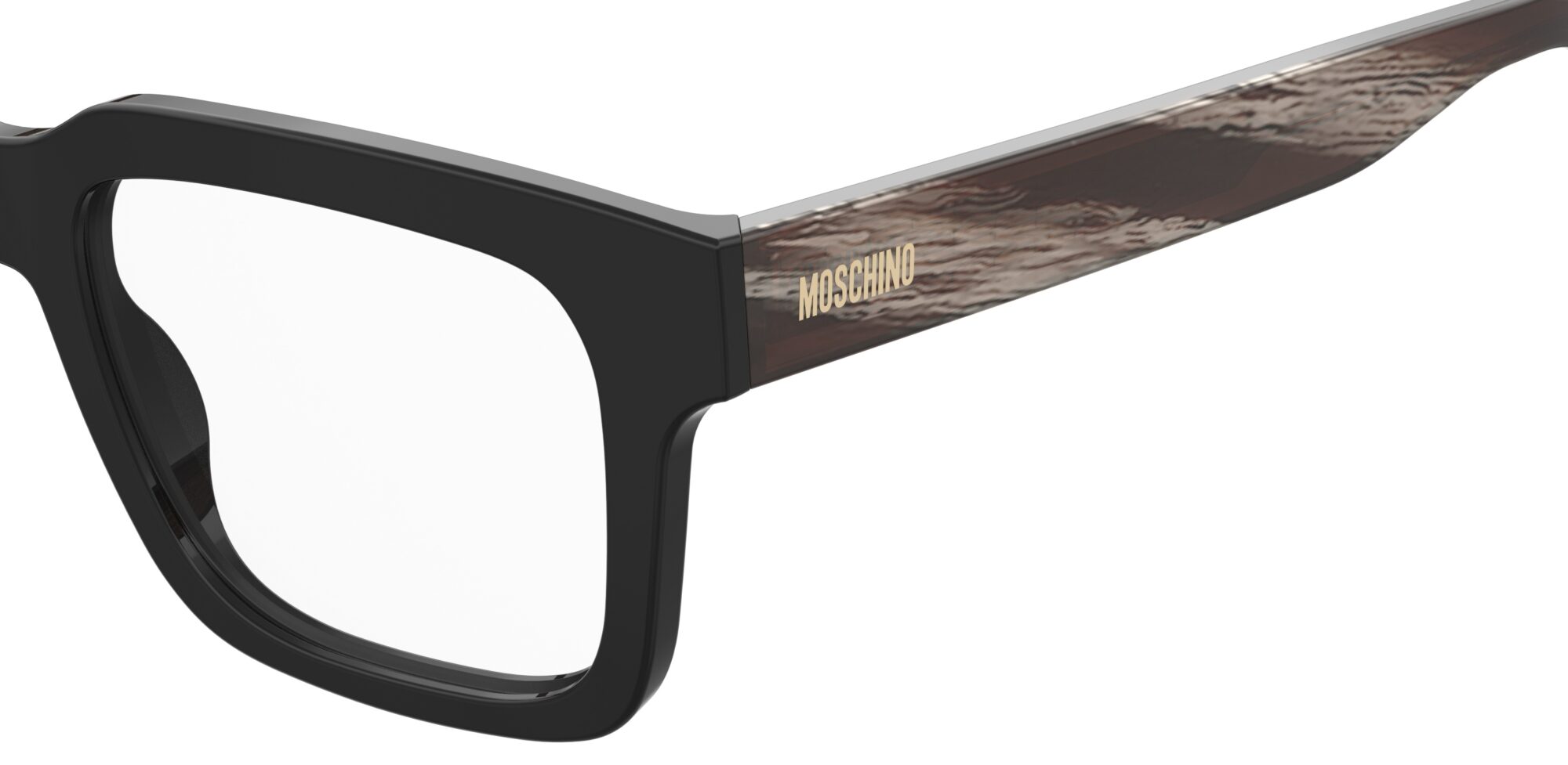 MOSCHINO - MOS659 BLACK HORN 1 Occhiale MOSCHINO da Vista Uomo 1