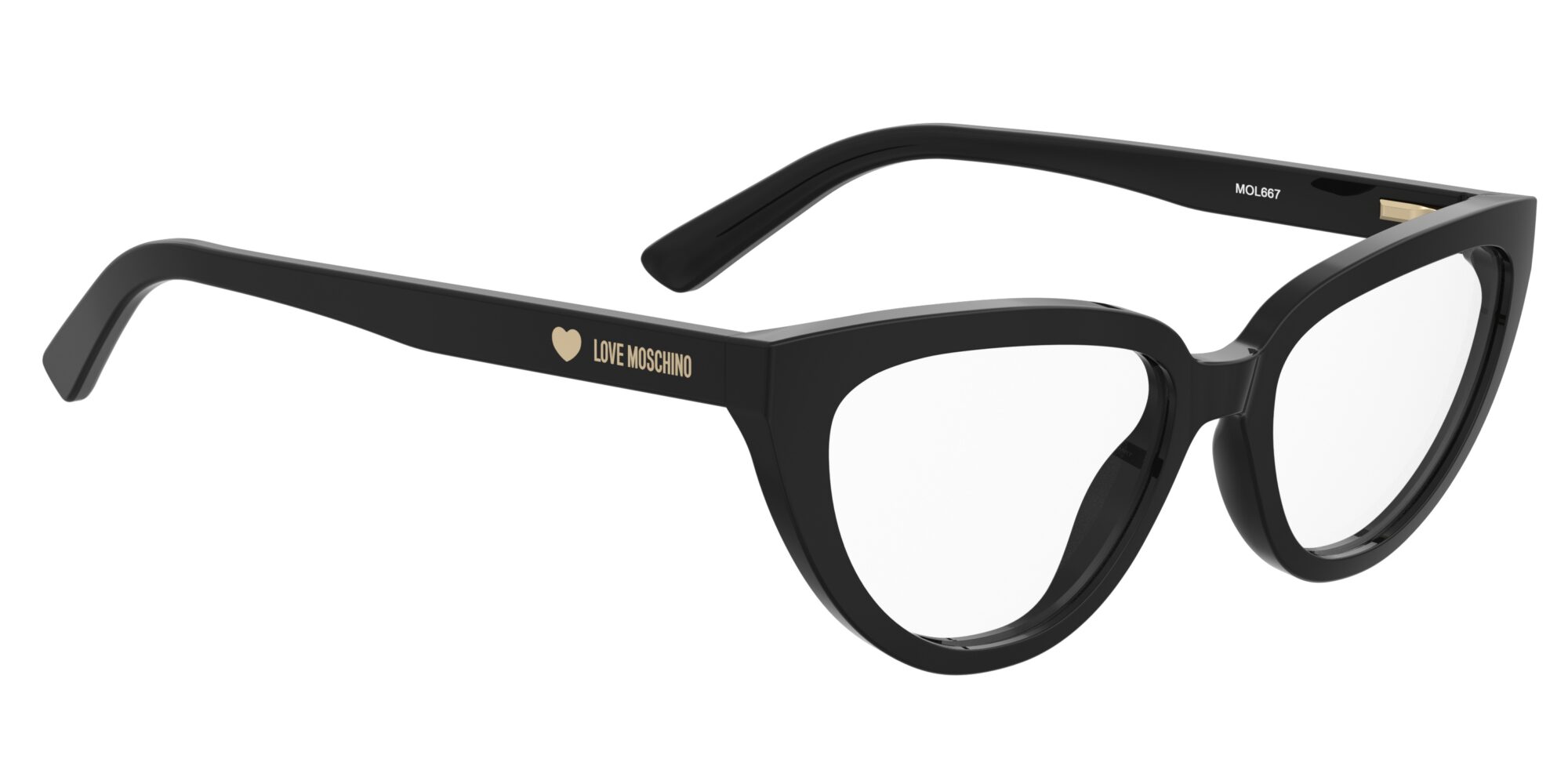 MOSCHINO LOVE - MOL667 BLACK 1 Occhiale MOSCHINO LOVE da Vista Donna 1