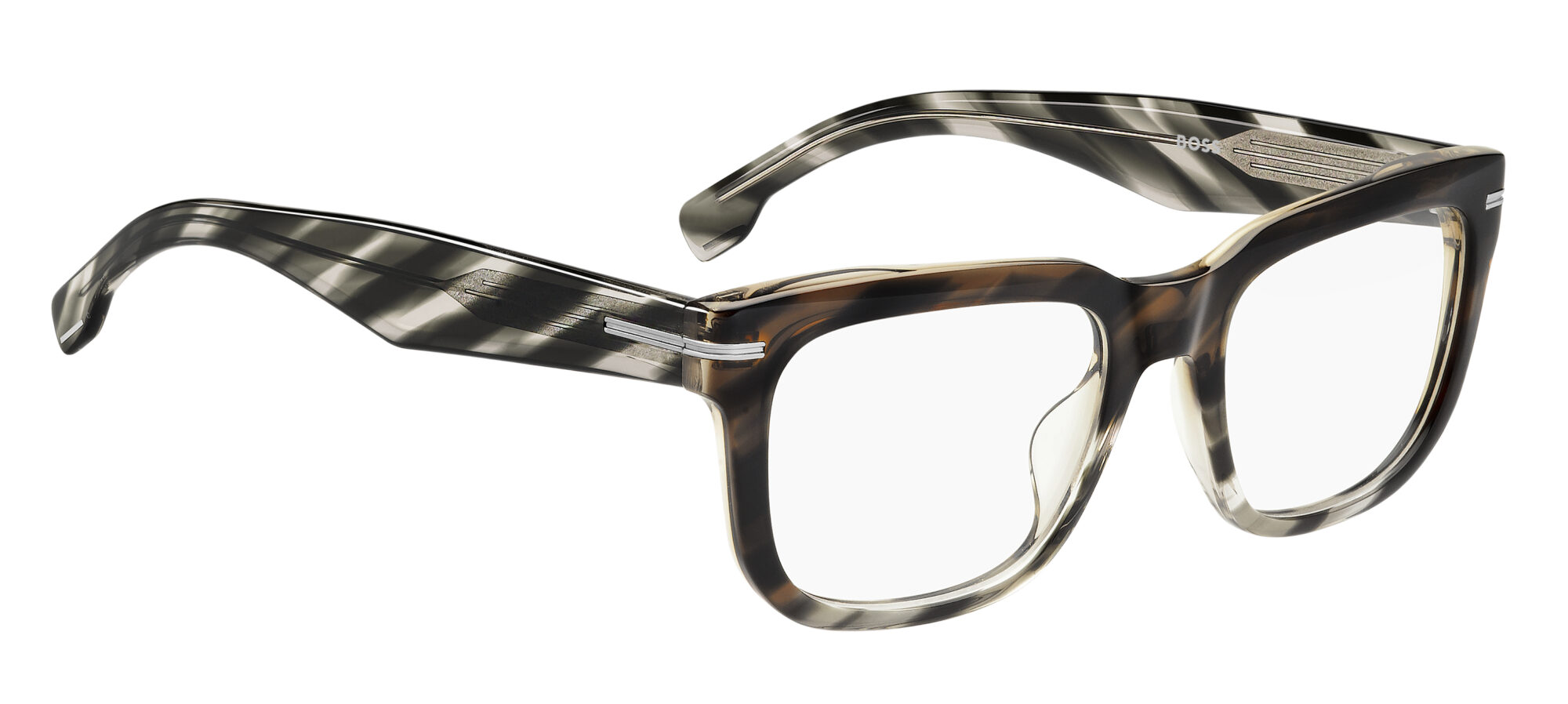 HUGO BOSS - BOSS 1746/G BROWN SHADED GREY 1 Occhiale HUGO BOSS da Vista Uomo 1
