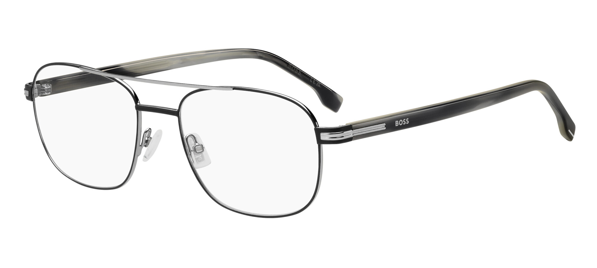 HUGO BOSS - BOSS 1756 MATTE BLACK RUTHENIUM 1 Occhiale HUGO BOSS da Vista Uomo 1