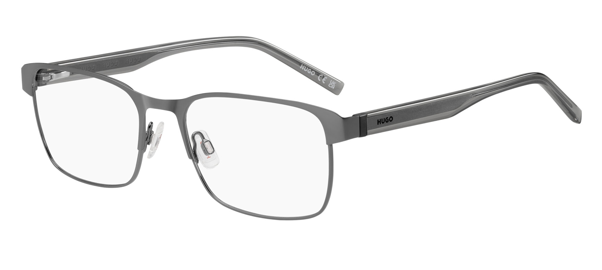 HUGO - HG 1361 MATTE DARK RUTHENIUM 1 Occhiale HUGO da Vista Uomo 1