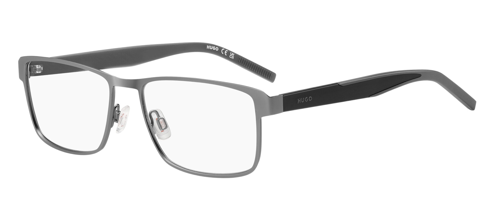 HUGO - HG 1343 MATTE DARK RUTHENIUM 1 Occhiale HUGO da Vista Uomo 1