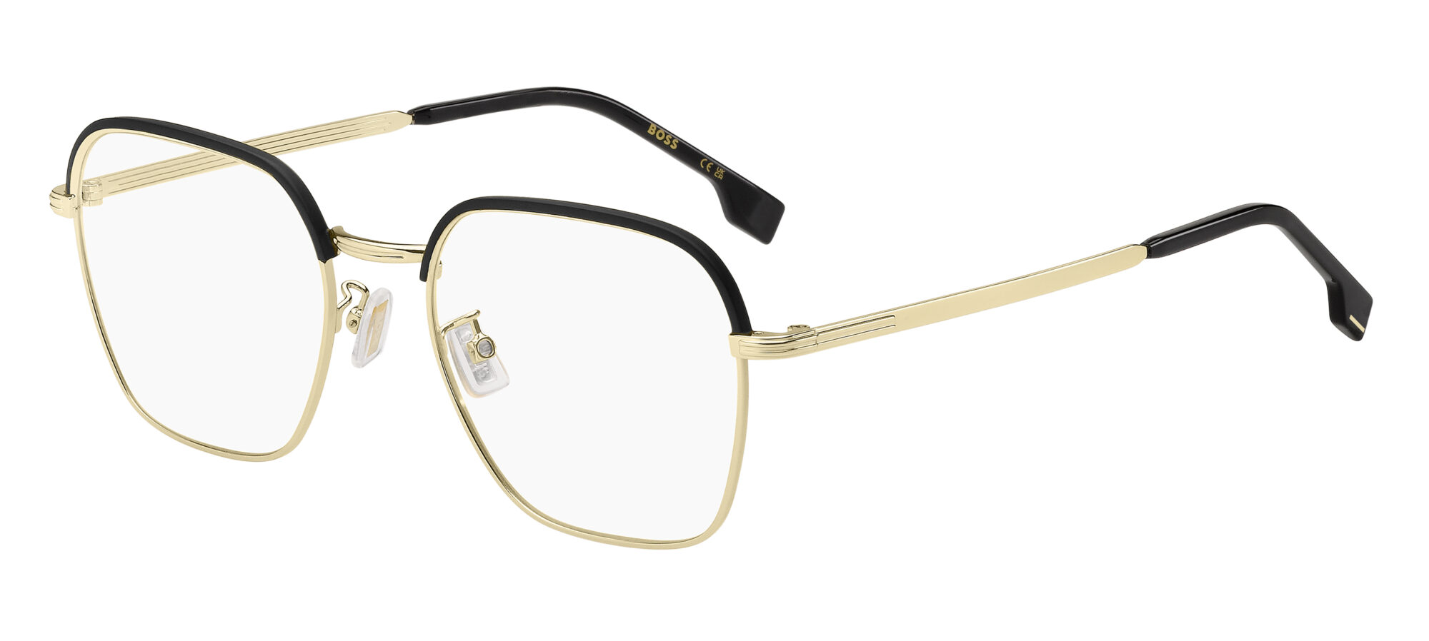 HUGO BOSS - BOSS 1742/F MATTE BLACK GOLD 1 Occhiale HUGO BOSS da Vista Uomo 1