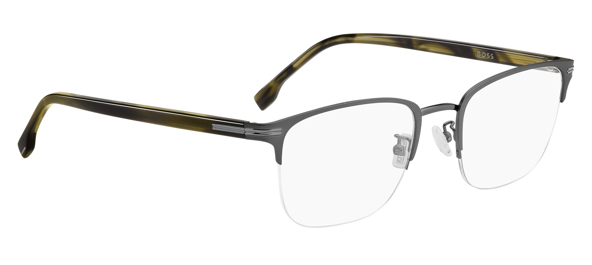 HUGO BOSS - BOSS 1729/G MATTE RUTHENIUM BLACK 1 Occhiale HUGO BOSS da Vista Uomo 1