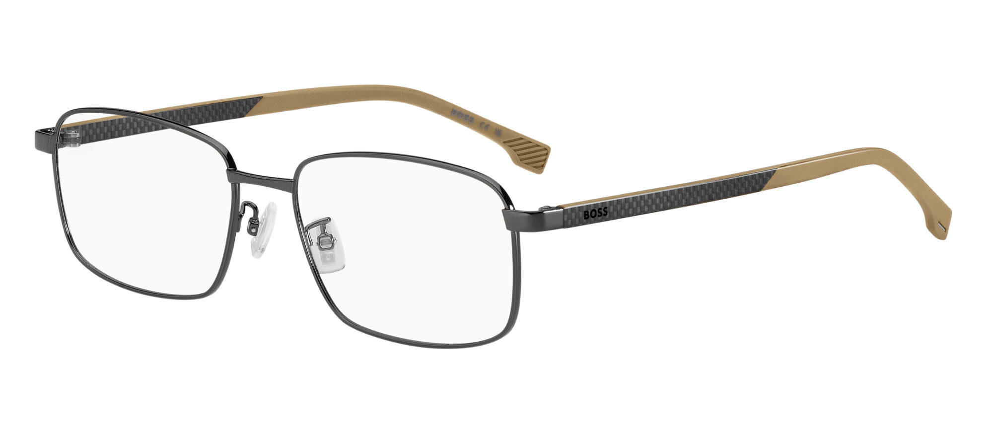 HUGO BOSS - BOSS 1715/F DARK RUTHENIUM BLACK 1 Occhiale HUGO BOSS da Vista Uomo 1