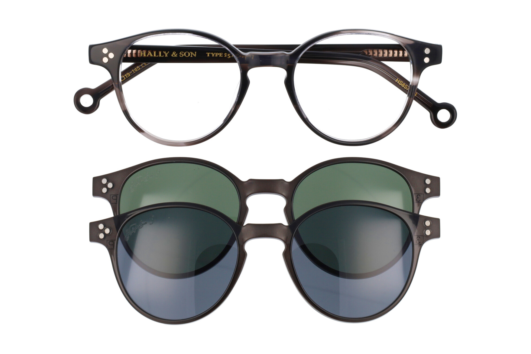 Hally & Son HS857C03 TYPE 25/C - 1967 Occhiale Hally & Son da Vista Unisex