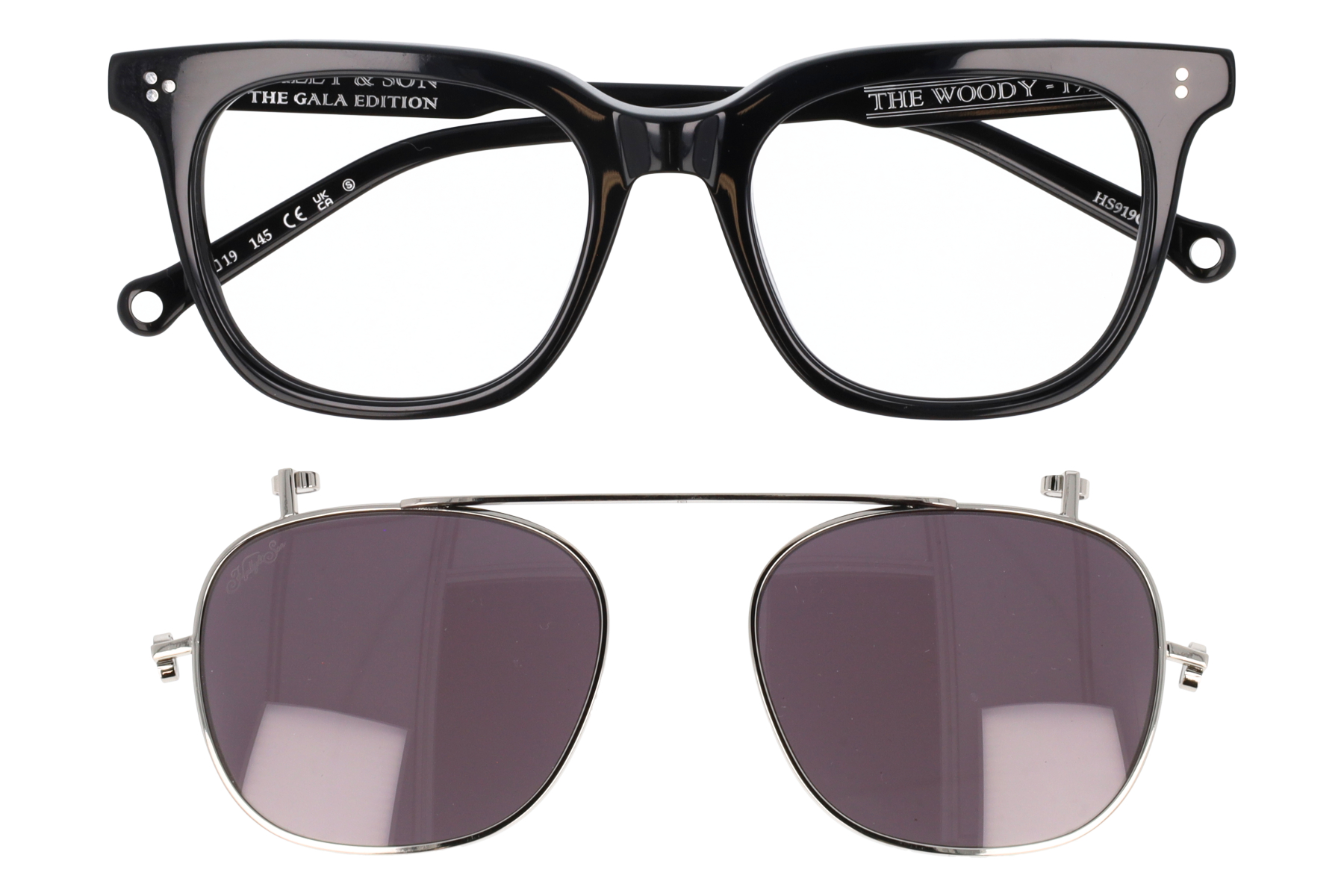 Hally & Son HS919C01 THE WOODY - 1977 Occhiale Hally & Son da Vista Unisex