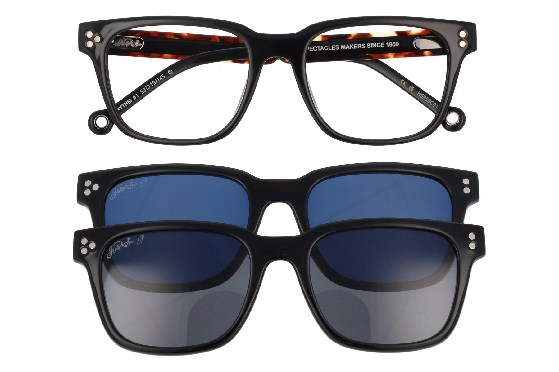 Hally & Son HS958C01 RYTHM #1 Occhiale Hally & Son da Vista Uomo